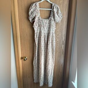 Doen Puff Sleeve Maxi Dress